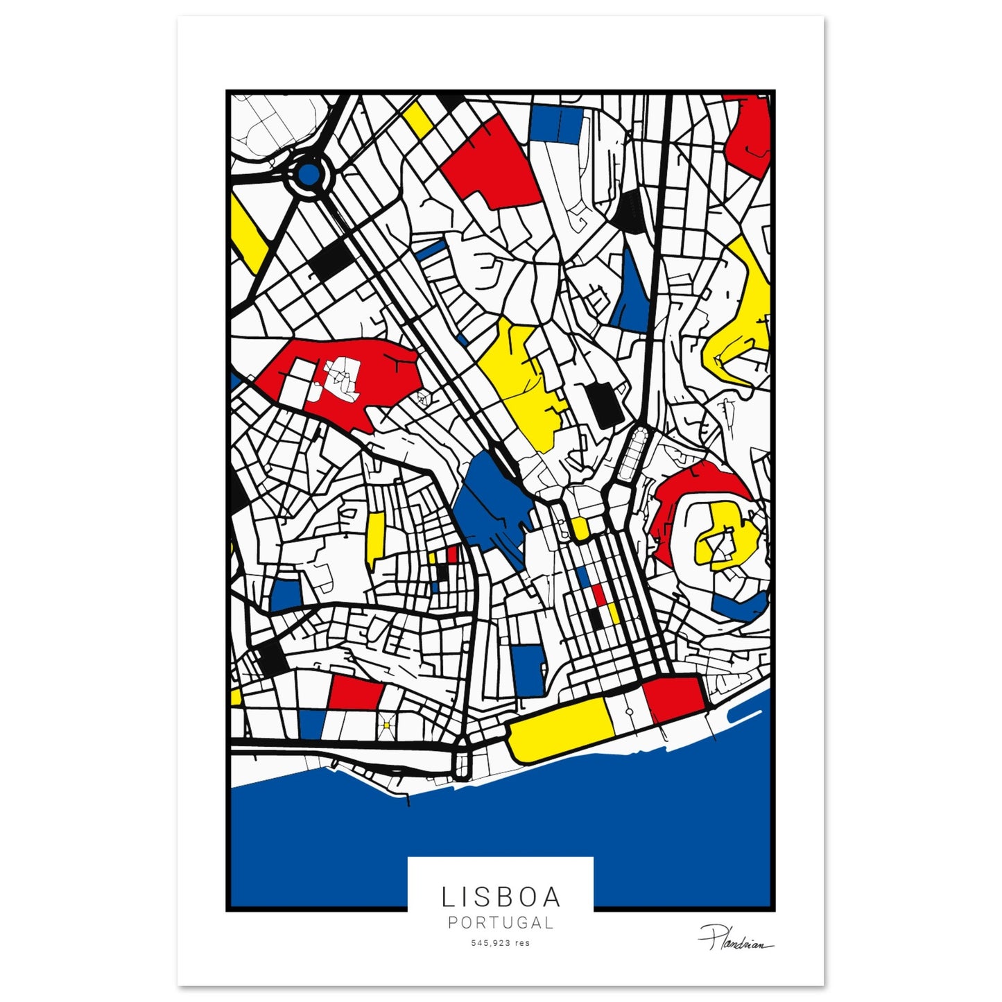 Poster Lisbonne