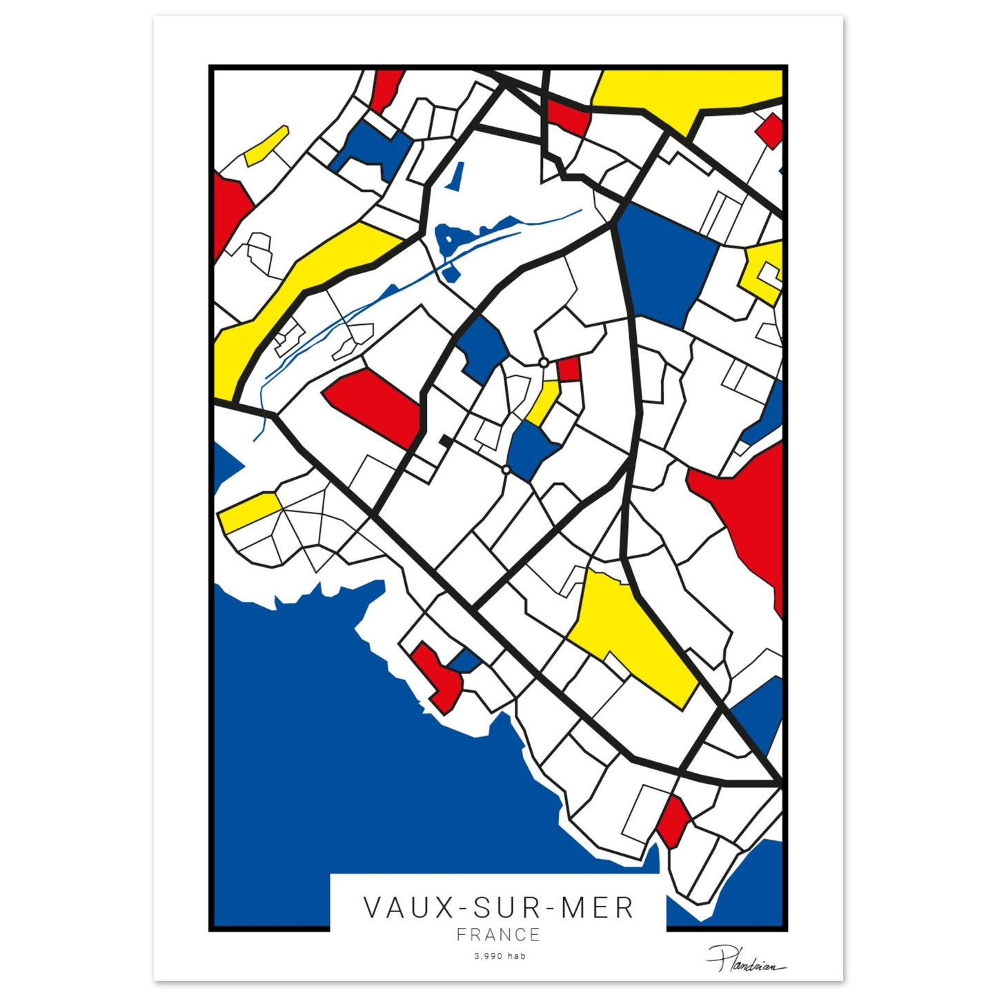 Poster Vaux-sur-Mer