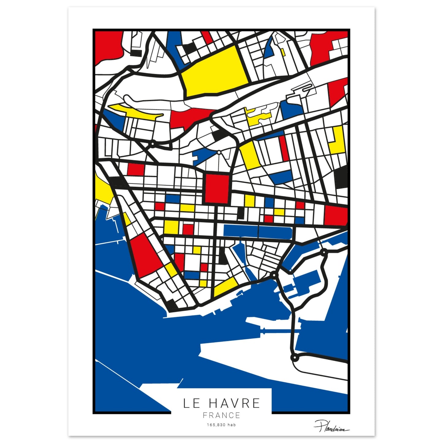 Poster Le Havre