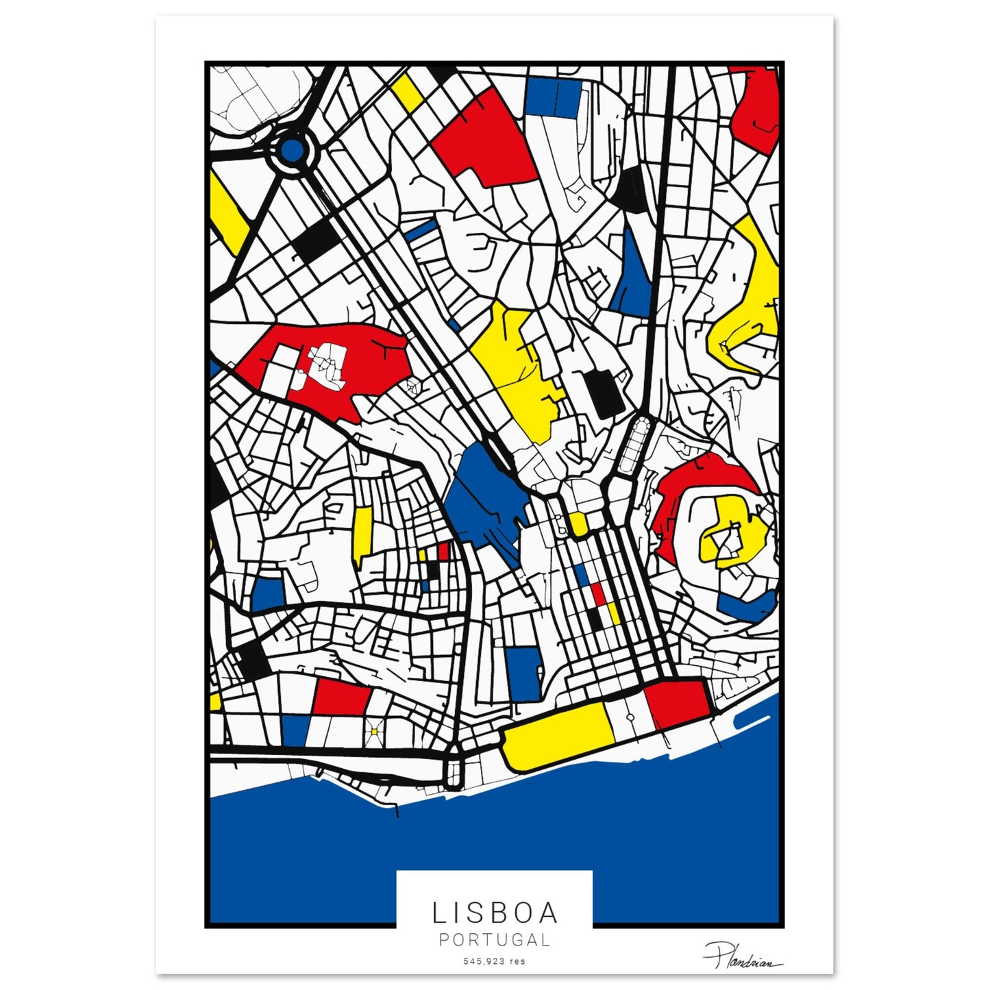 Poster Lisbonne