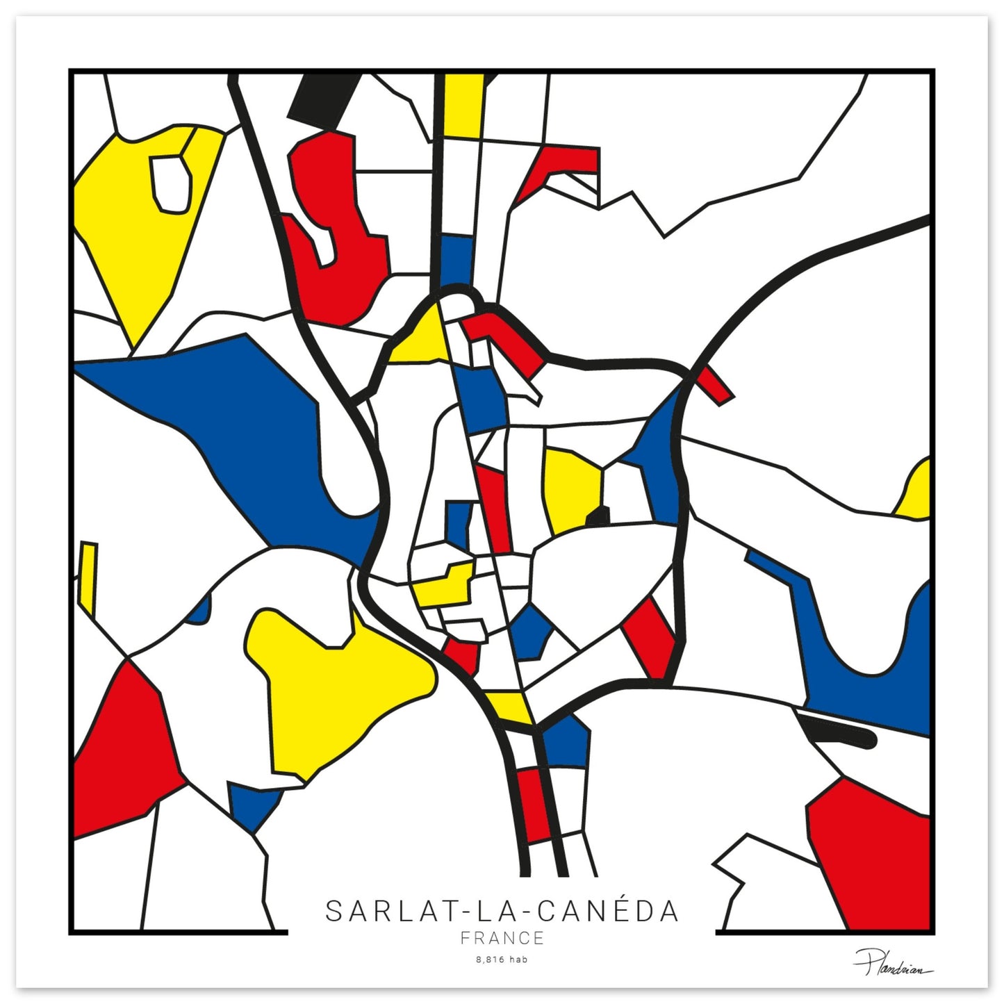 Poster Sarlat-la-Canéda