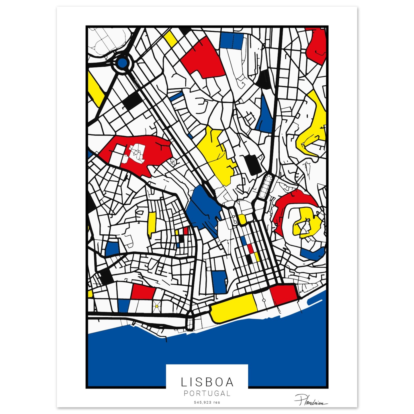 Poster Lisbonne