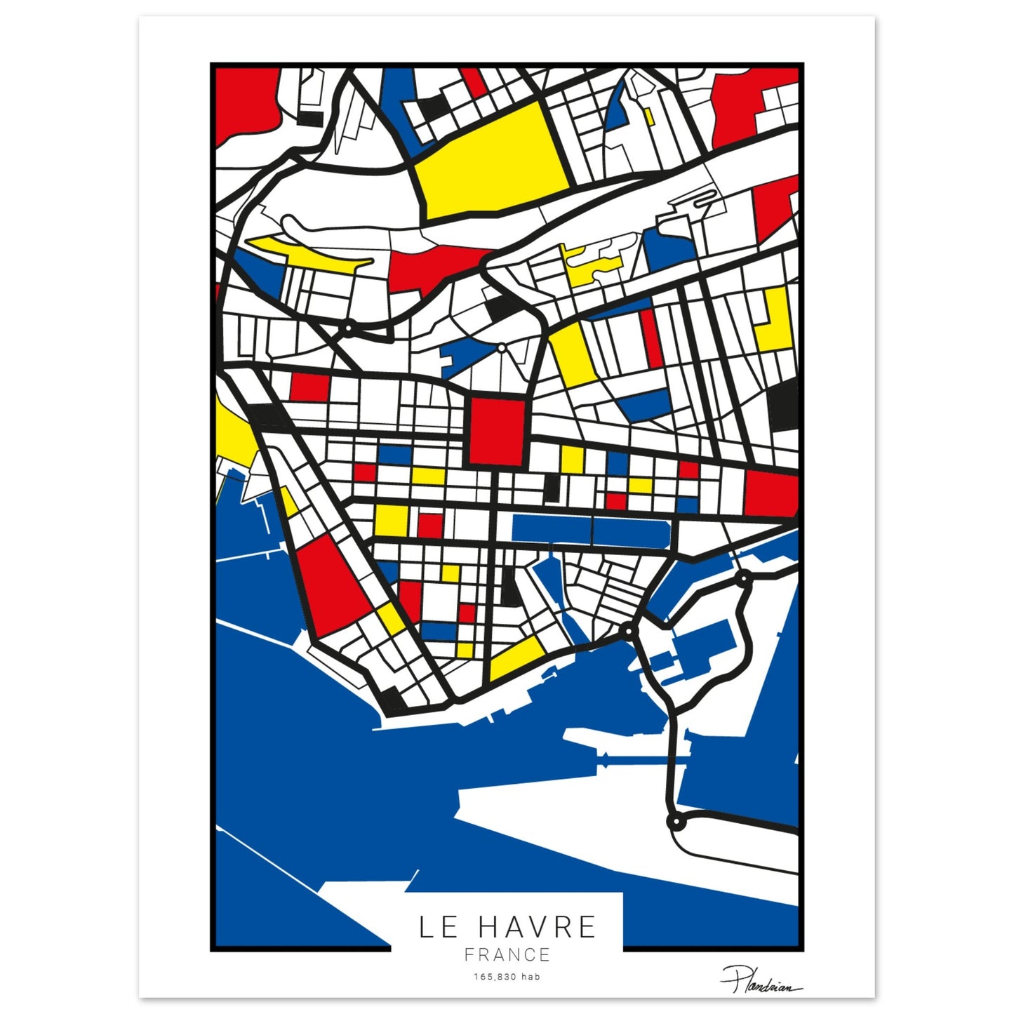 Poster Le Havre