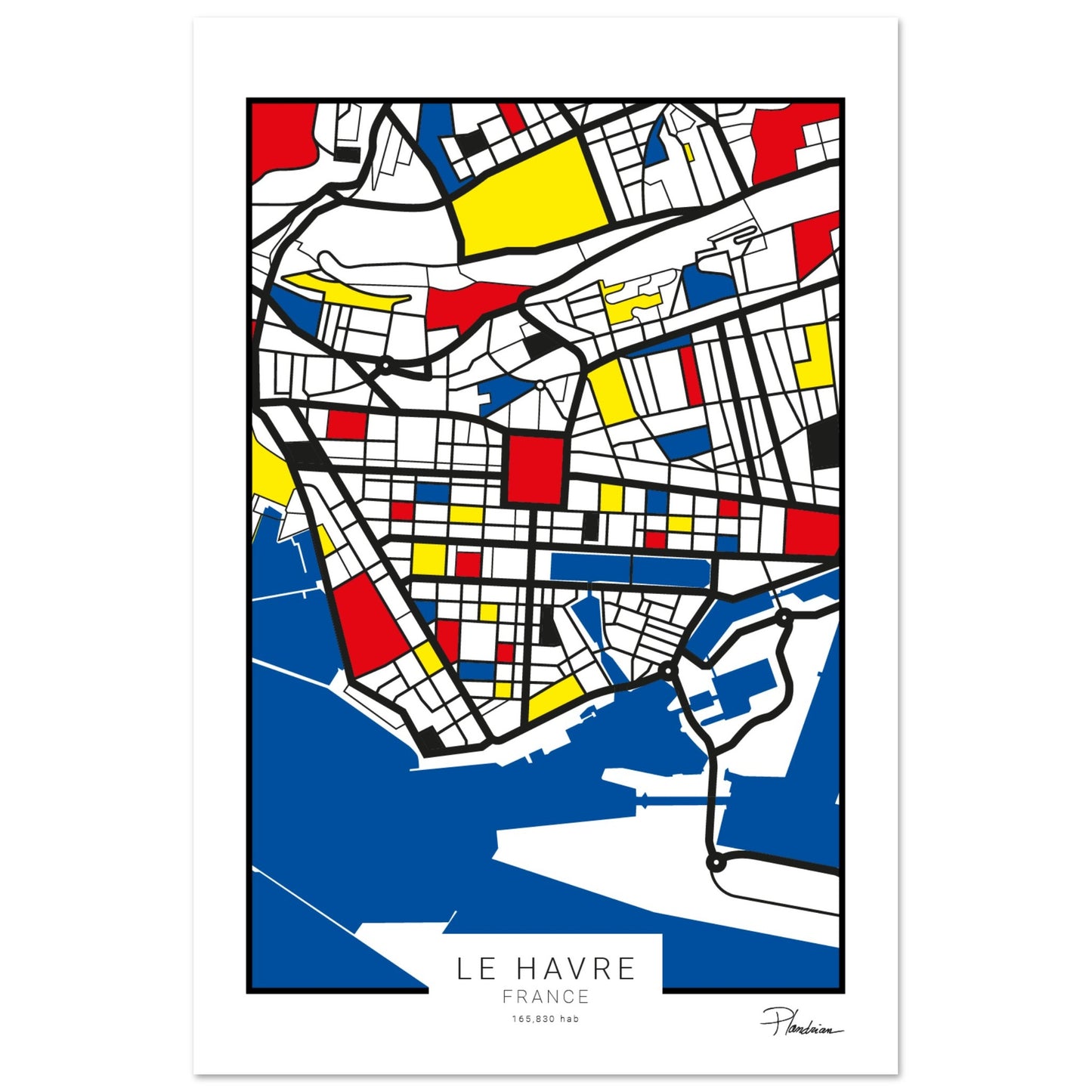 Poster Le Havre