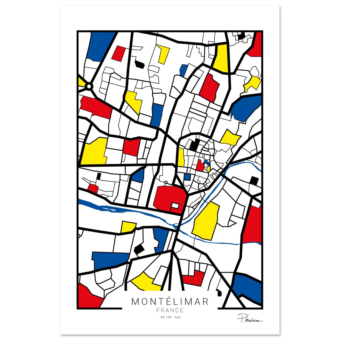 Poster Montélimar