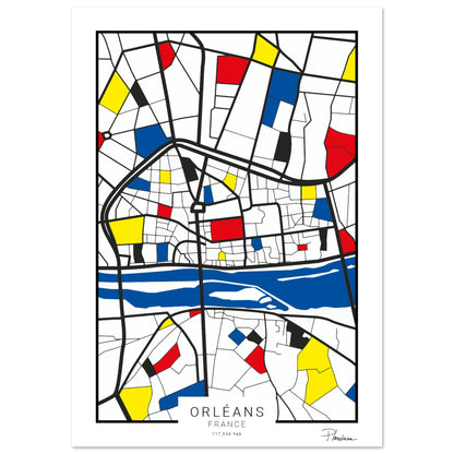Poster Orléans