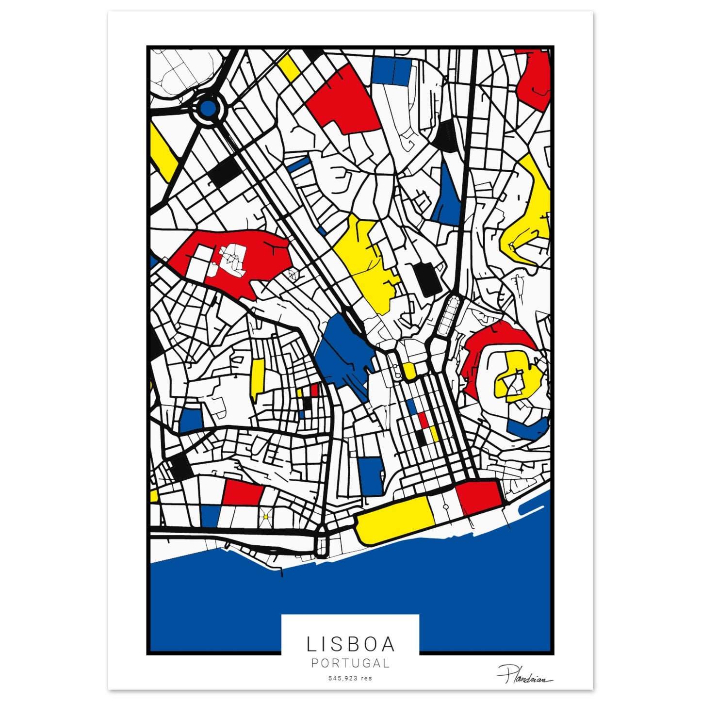 Poster Lisbonne