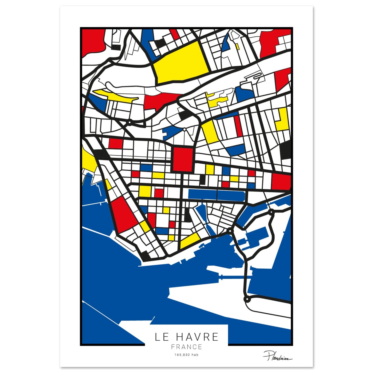 Poster Le Havre