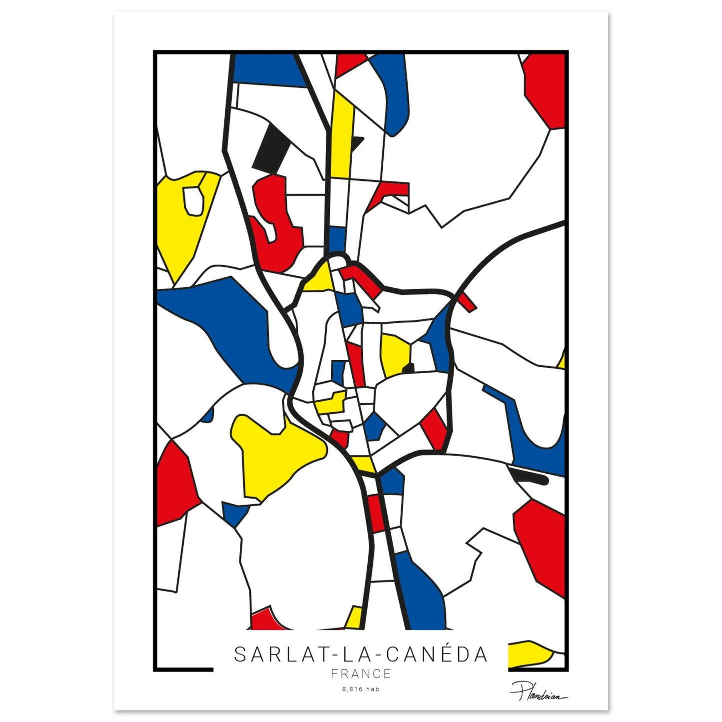 Poster Sarlat-la-Canéda