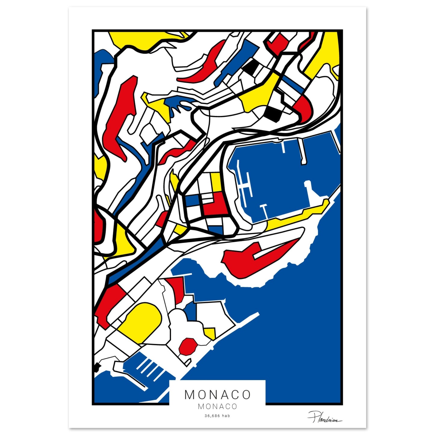 Poster Monaco