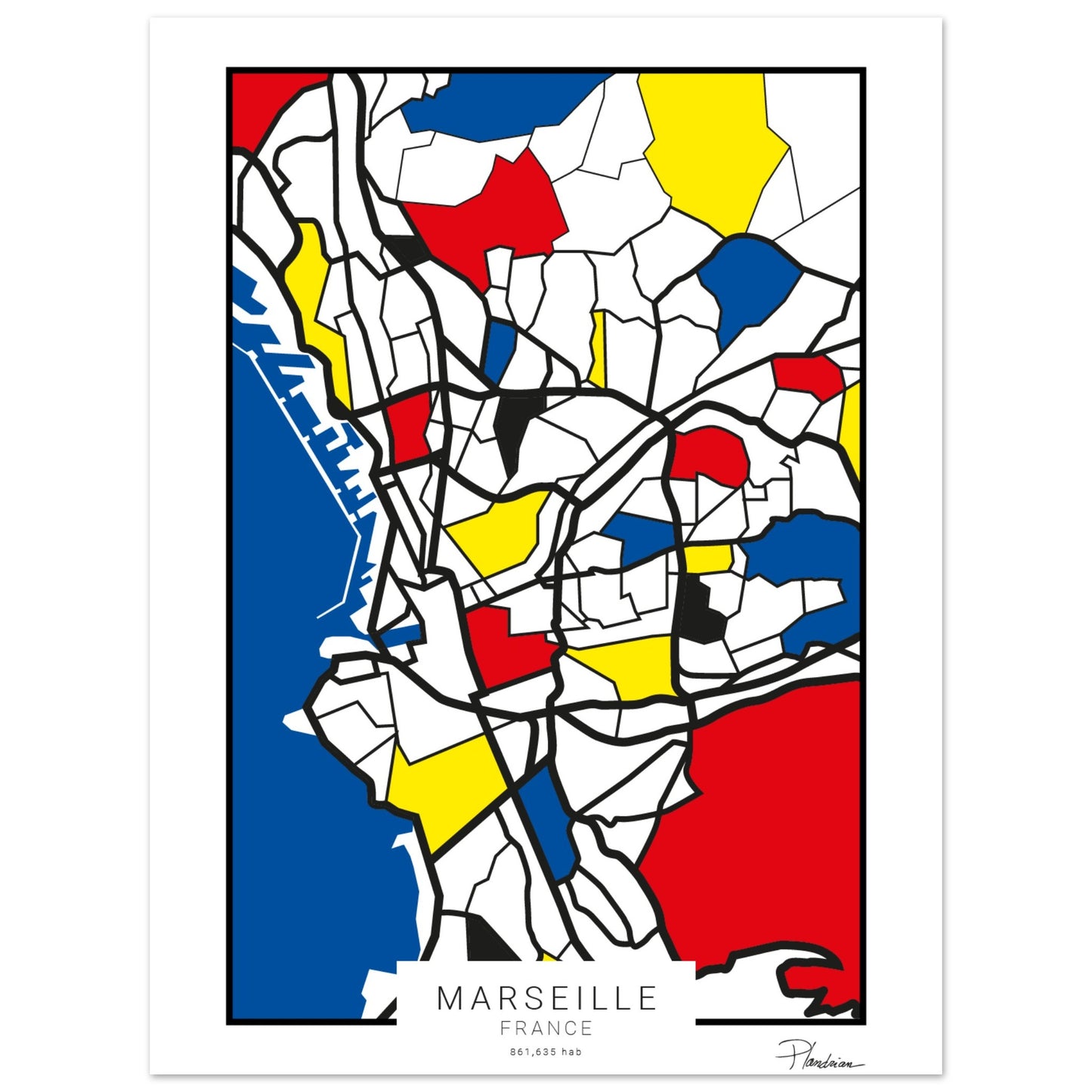 Poster Marseille