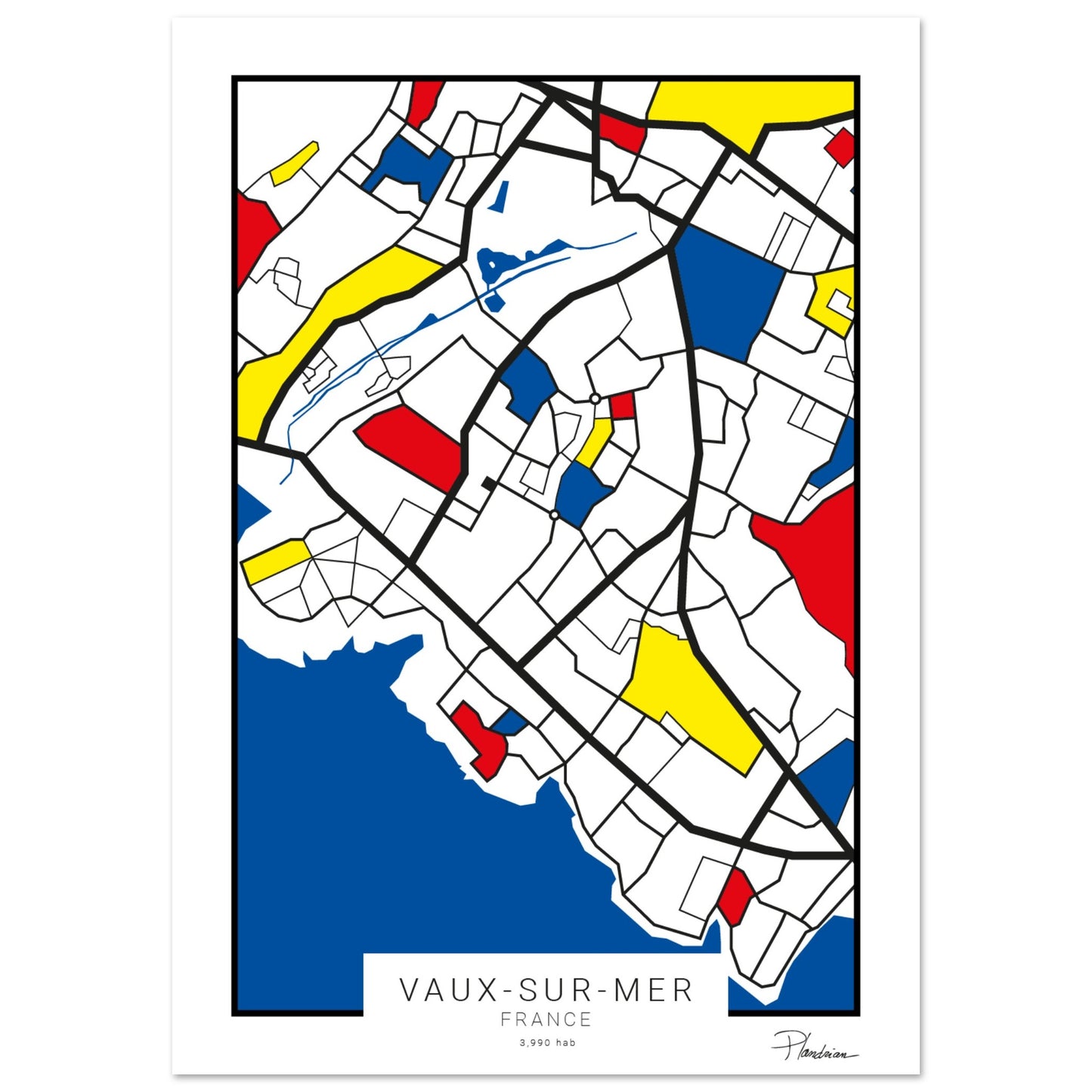 Poster Vaux-sur-Mer