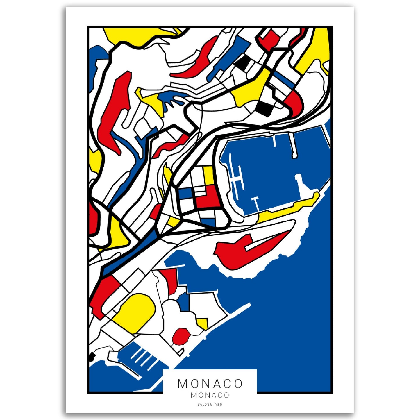 Poster Monaco