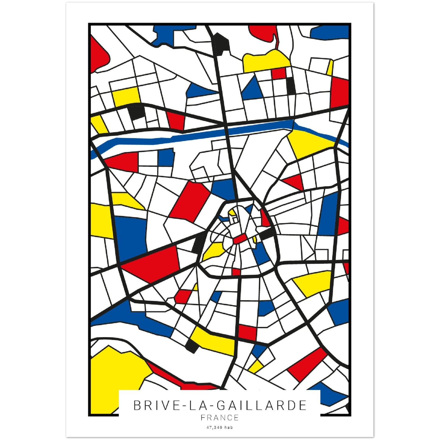 Poster Brive-la-Gaillarde